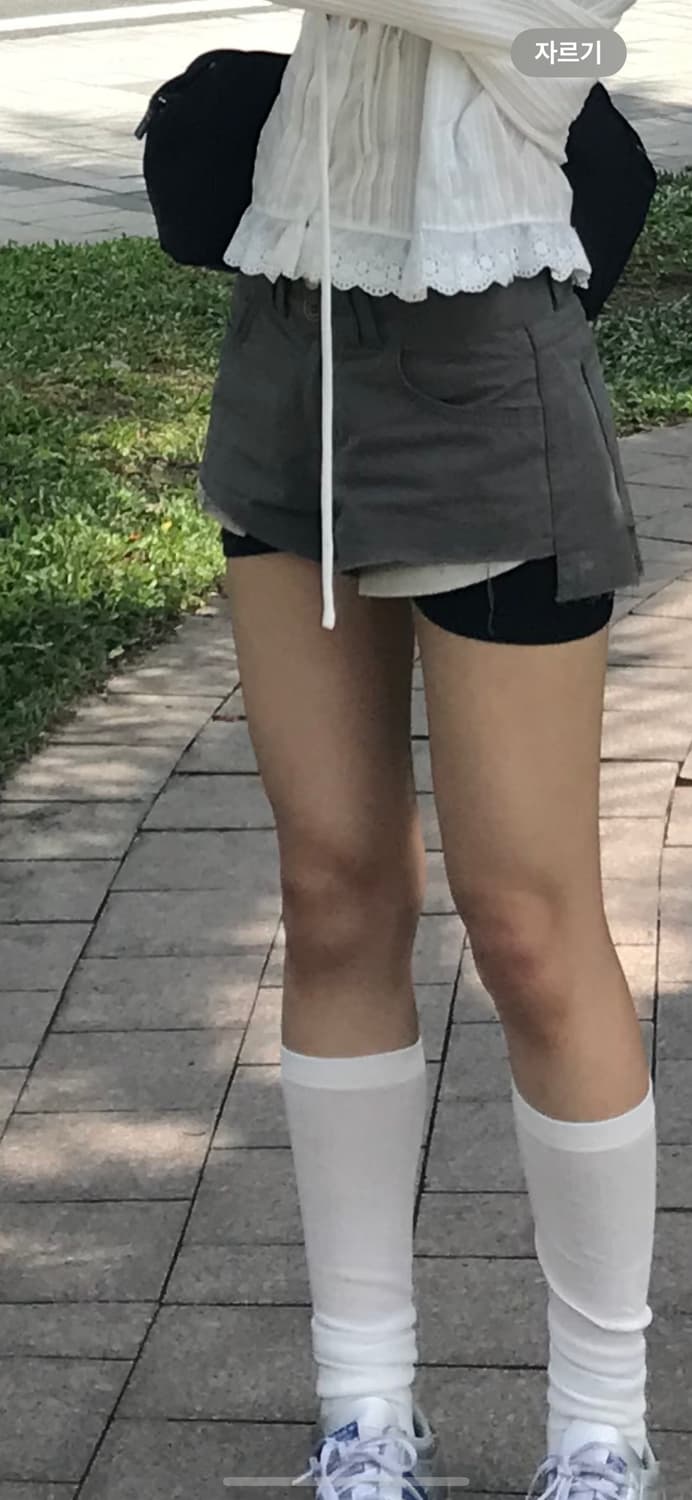 보헴서 반바지PIGMENT WASHED SHORTS, KHAKI GRAY 상품이미지3