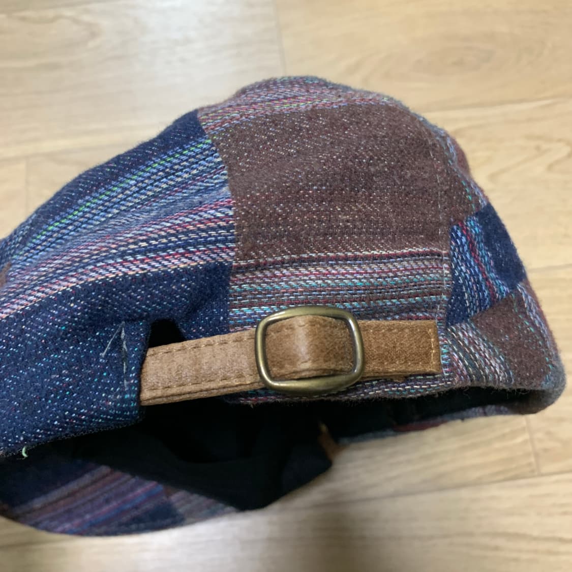 JPN 빈티지 패치워크 헌팅캡 상품이미지4