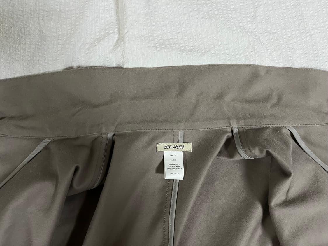 (L)바이닐아카이브 Vainl Archive 몰스킨 커버올 자켓 상품이미지10
