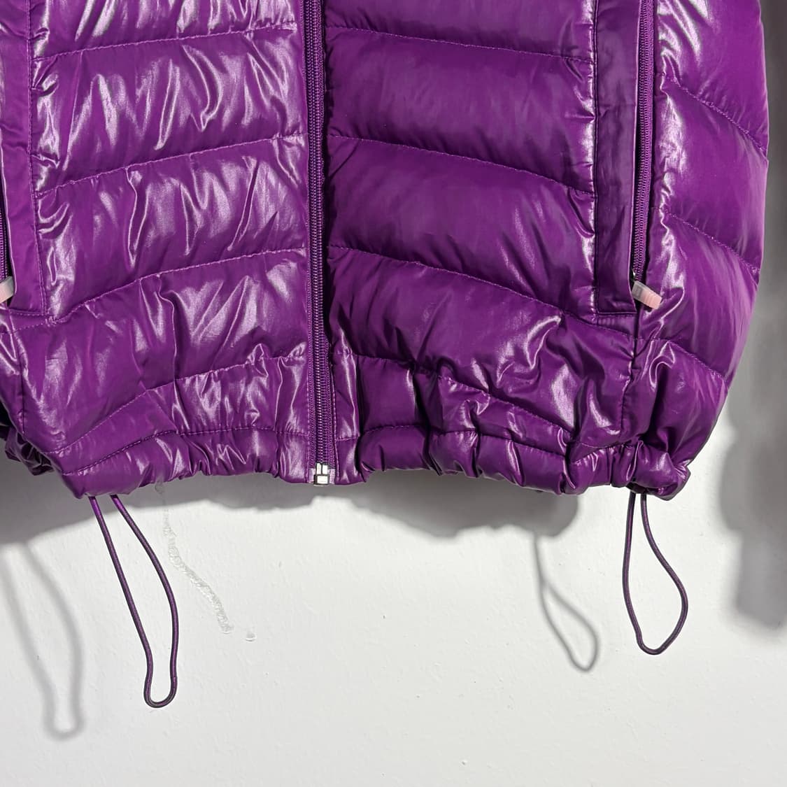 아디다스 퍼포먼스  퍼플 경량패딩(무료배송) 상품이미지4