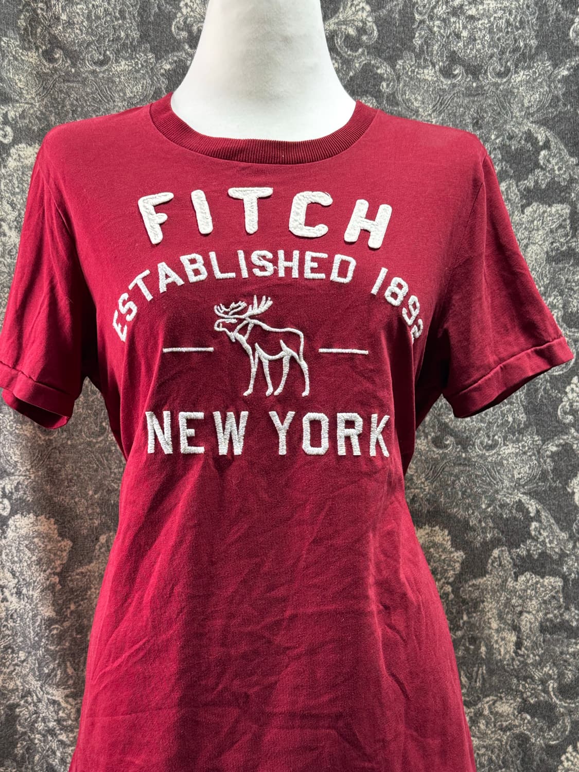 abercromdie 아베크롬비 자수로고  반팔 상품이미지2