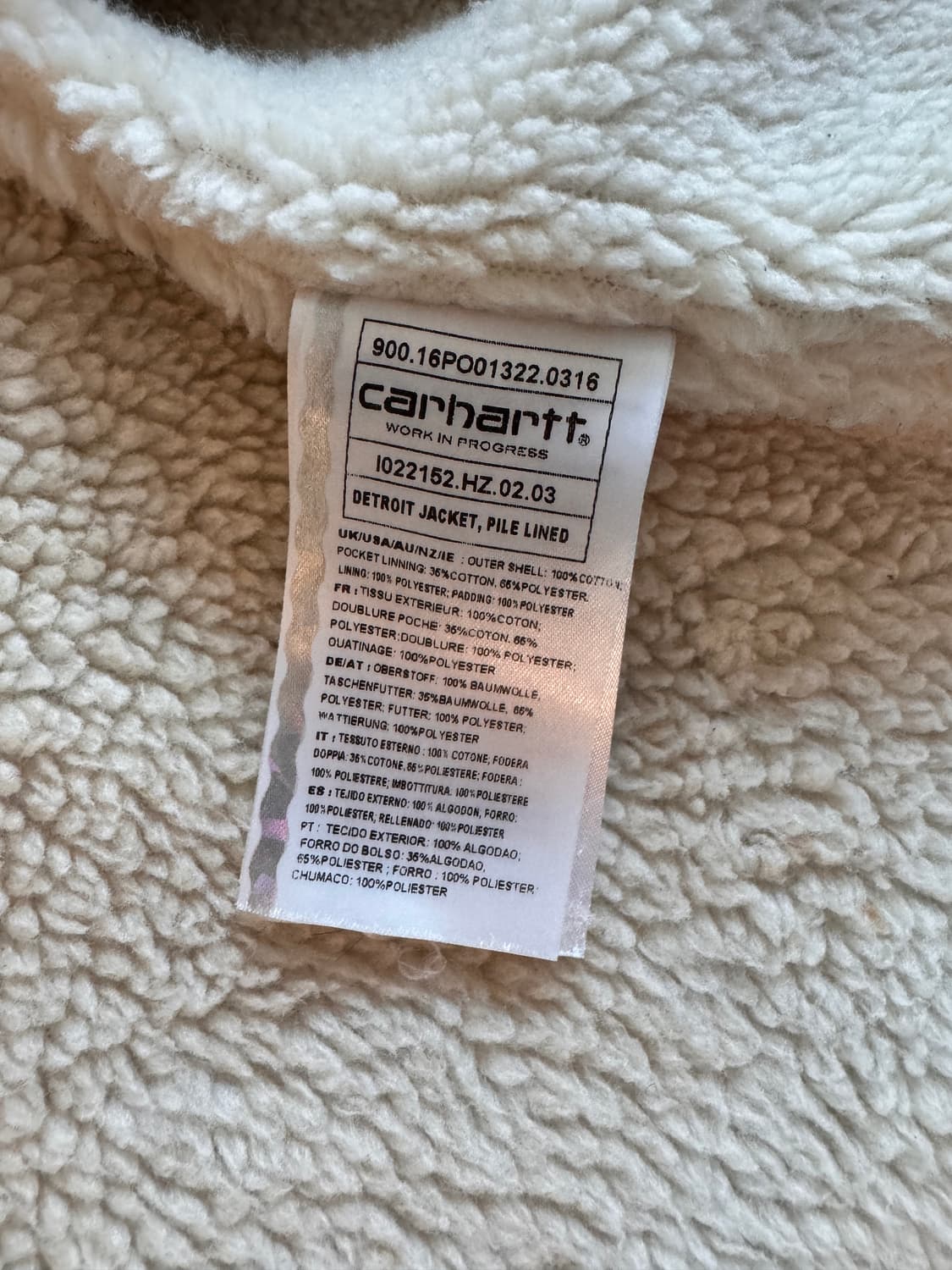 칼하트 WIP 디트로이드 워크자켓 상품이미지5