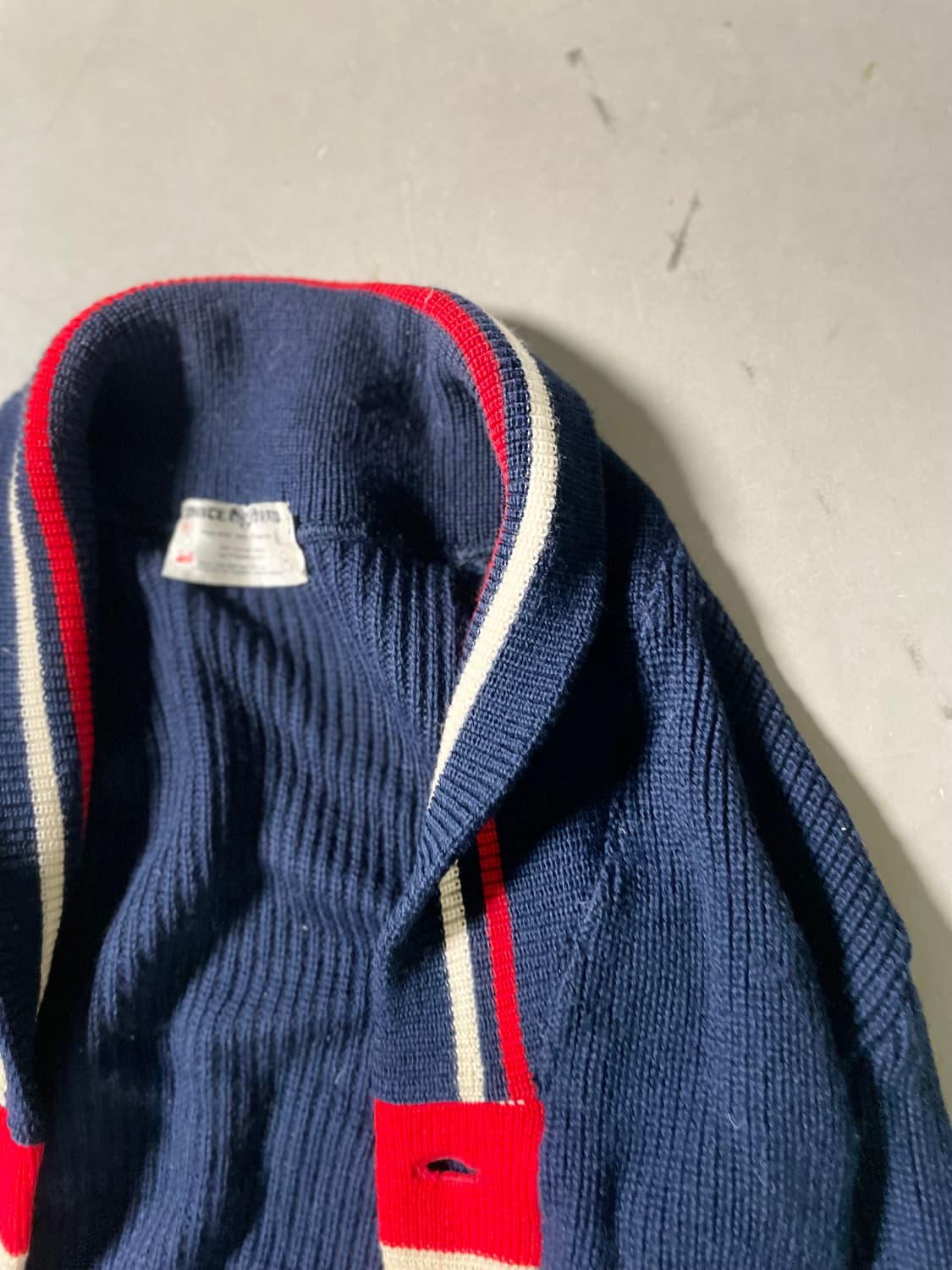 70‘s White Ram canada Wool Cardigan 상품이미지2