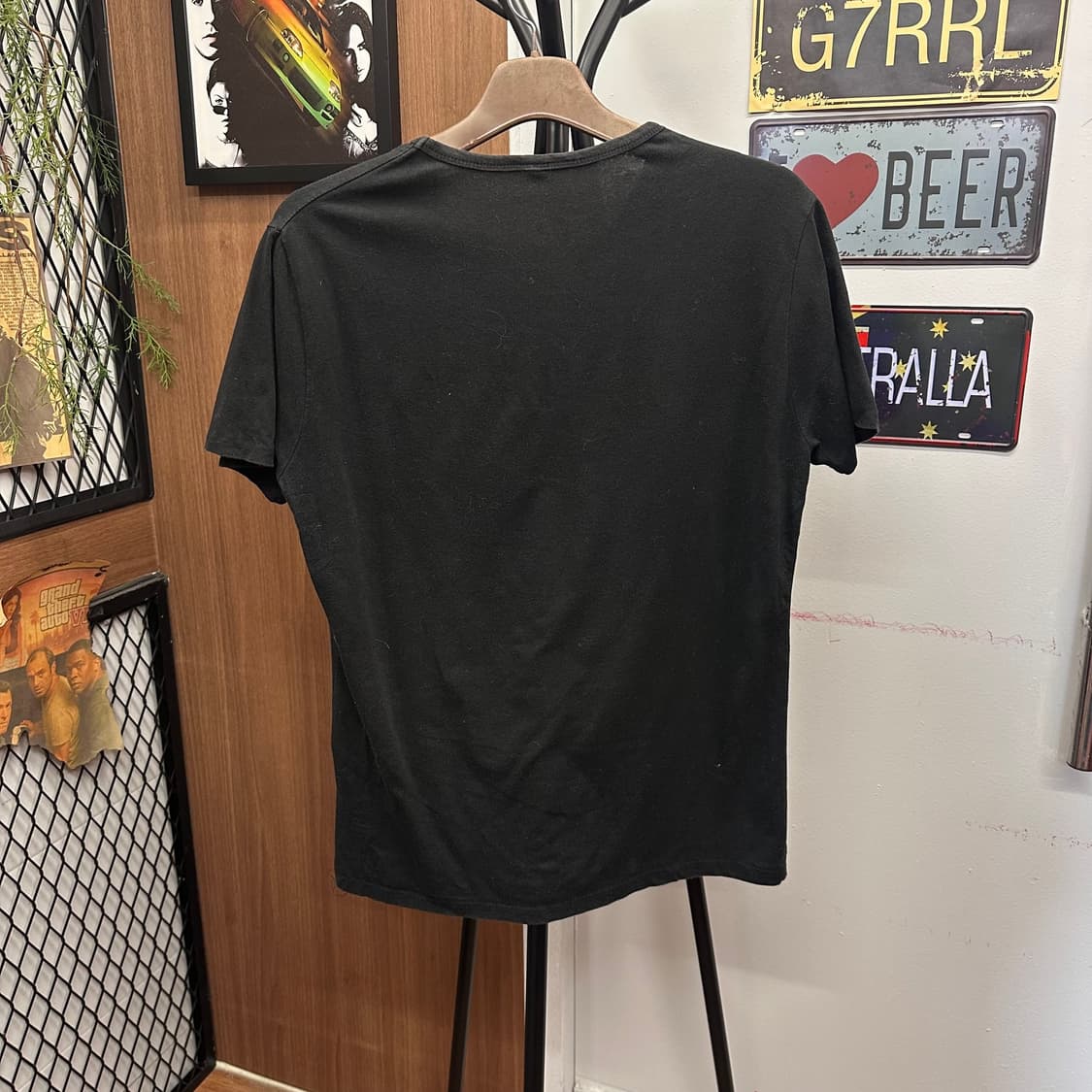 Marilyn Monroe Crystal Detail Black T-Sh 상품이미지2