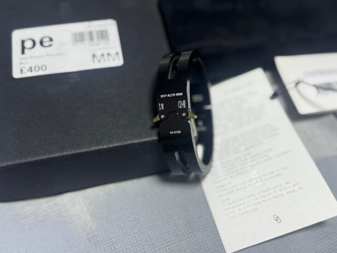 1017 alyx 9sm 버클 팔찌 상품이미지2