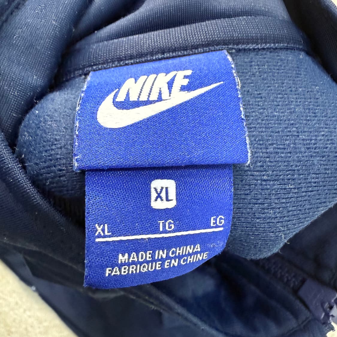 [XL] 나이키 네이비 트랙탑 져지 0106T1 상품이미지3