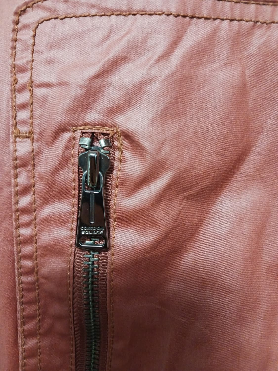 코모도 스퀘어 유니크 텍스처코팅 필드자켓 상품이미지4