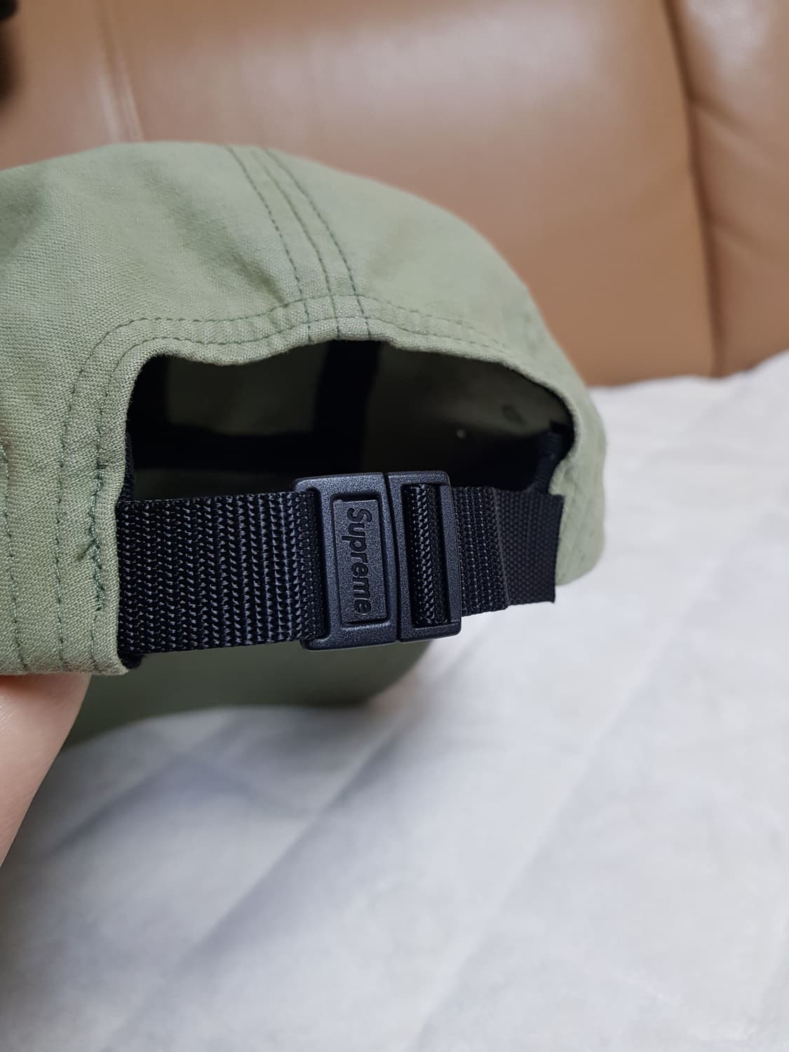 슈프림 밀리터리 캠프캡 모자 볼캡 올리브 20SS 상품이미지6