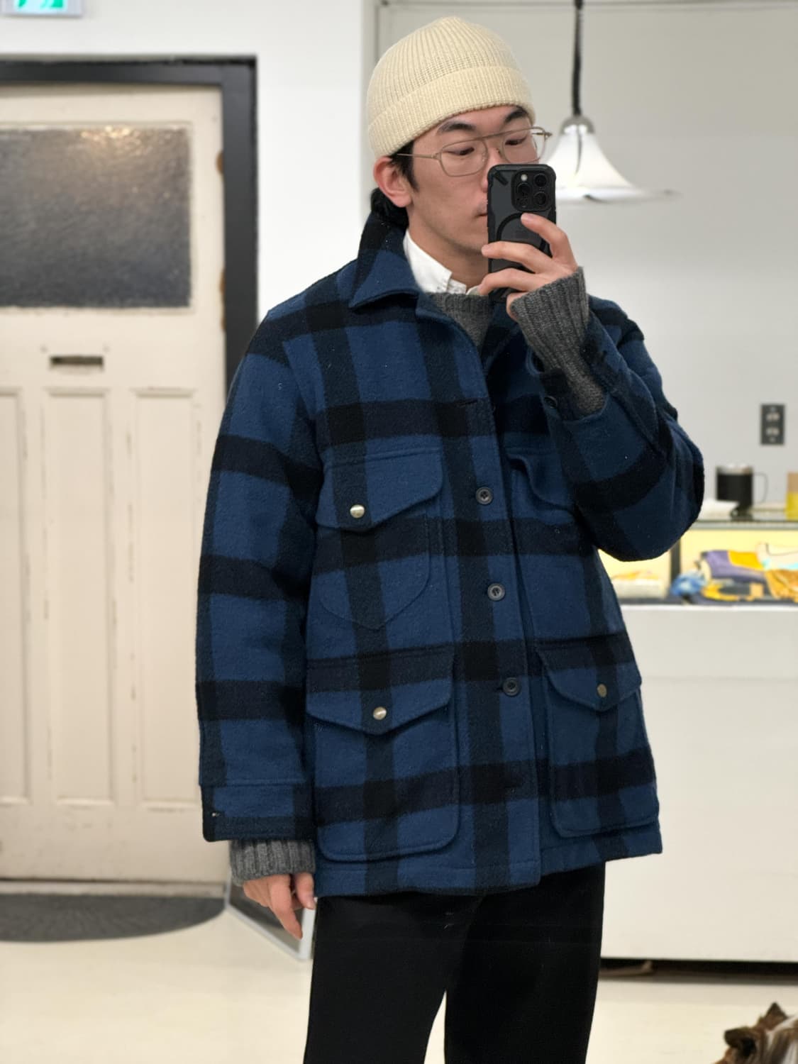 McGregor wool flannel jacket | 후루츠패밀리