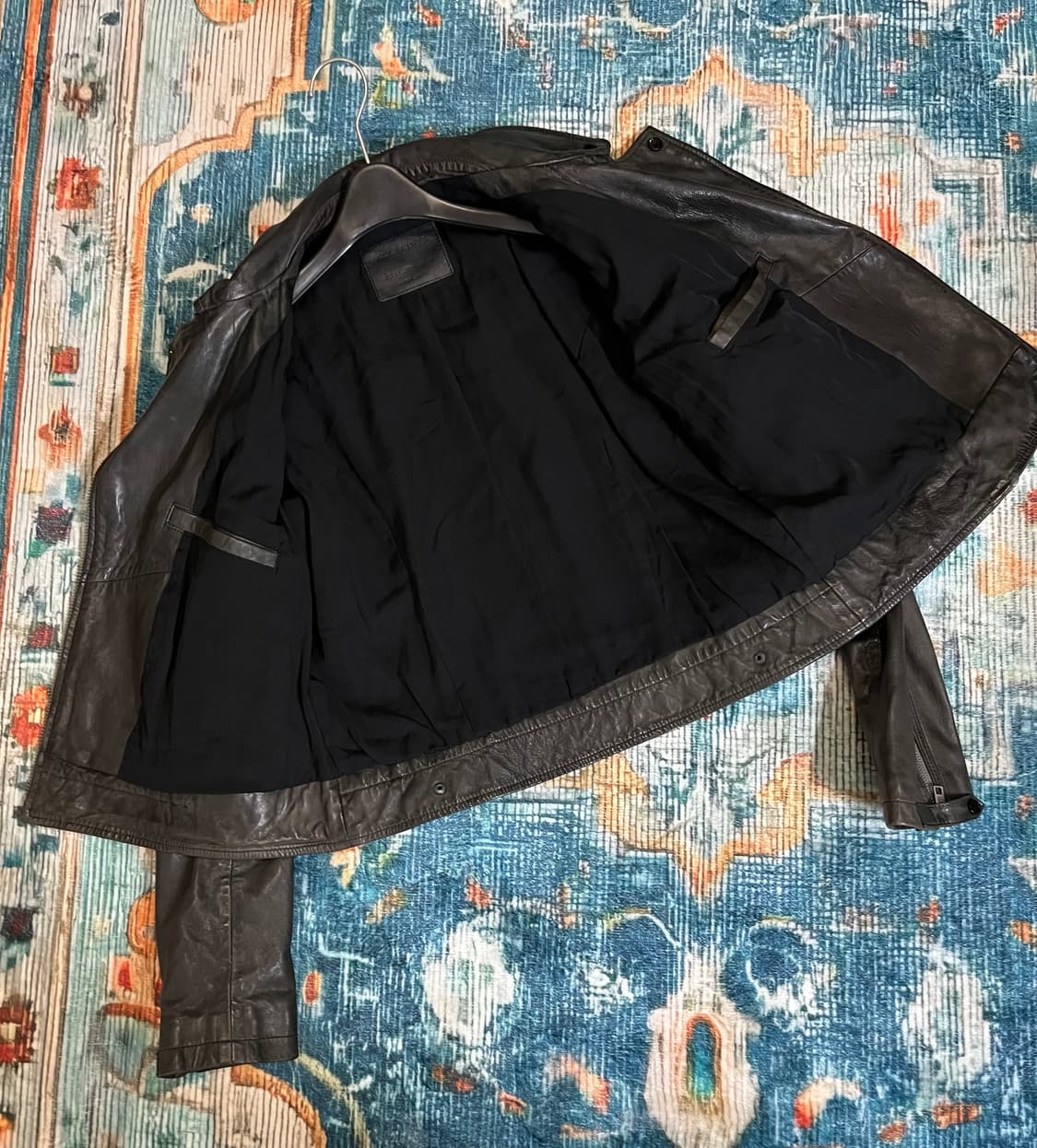 올세인츠 라이더 가죽 자켓 상품이미지8