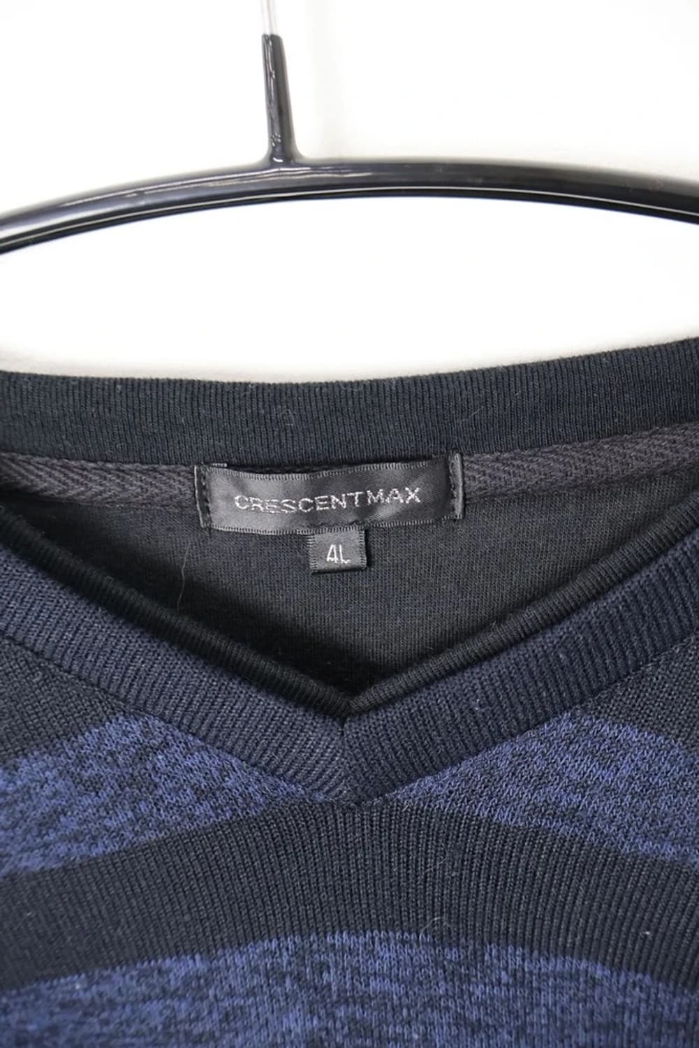 JPN Crescentmax Stripe V-Neck Knit 상품이미지3