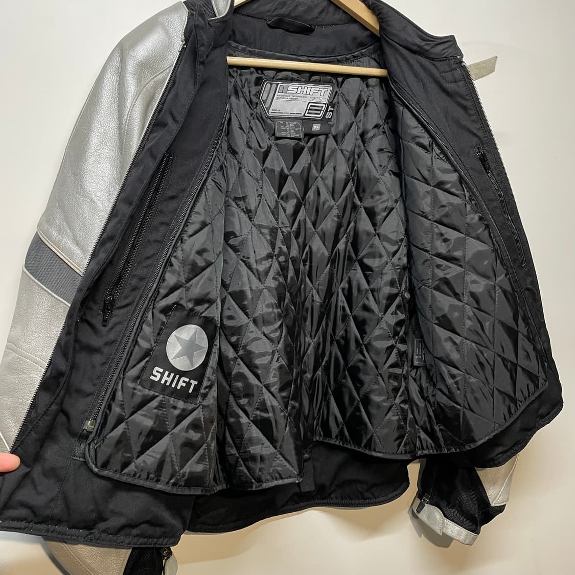 시프트 소가죽 레이싱 자켓 상품이미지4