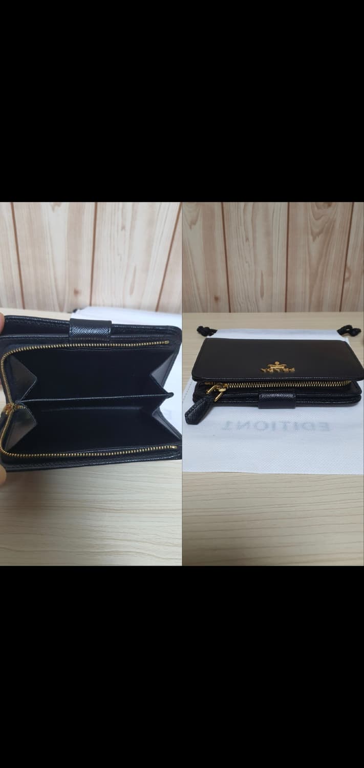 프라다 사피아노 반지갑/지갑 정품S급(감정O) 상품이미지8