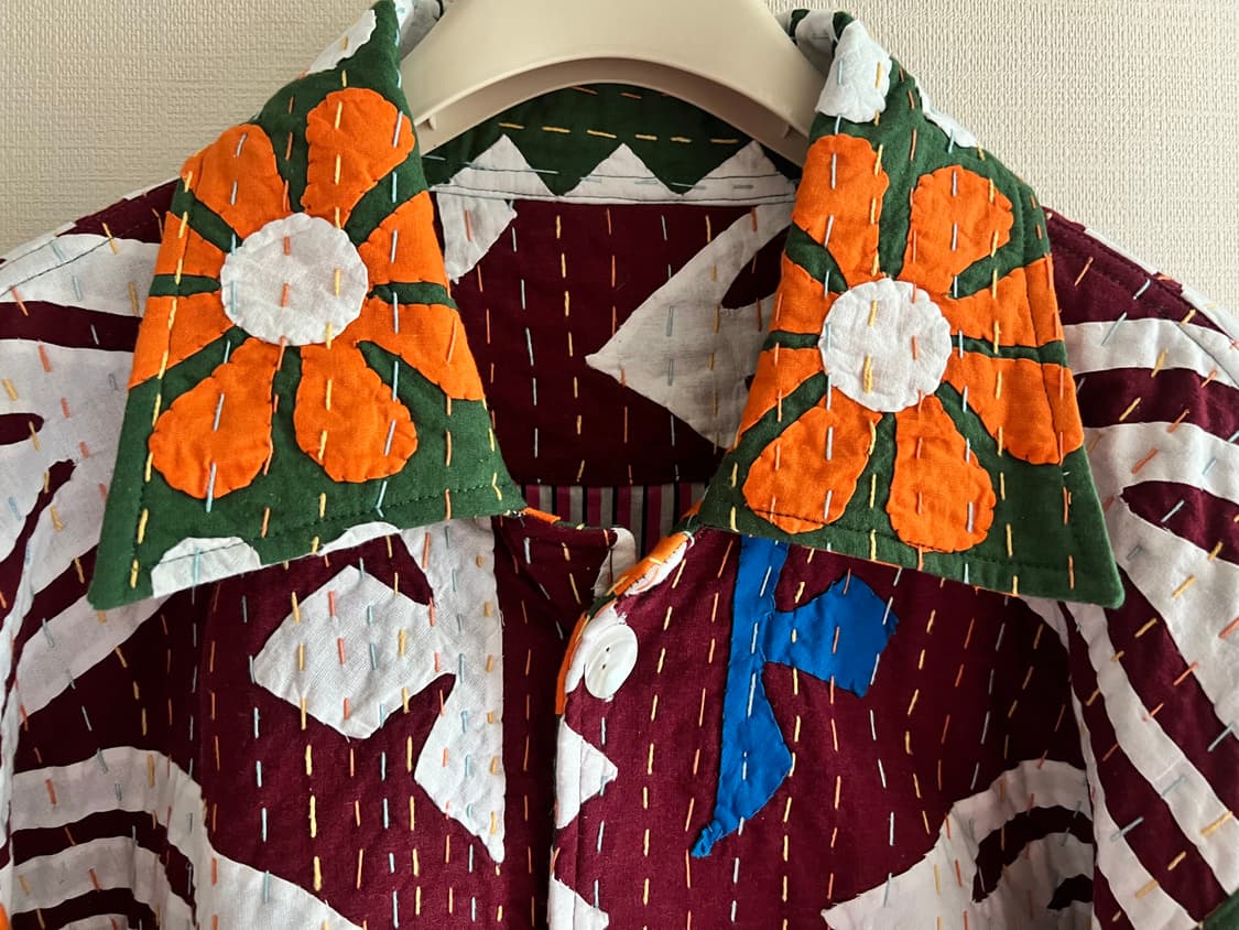 프리미엄 빈티지 리폼 칸타 퀼트자켓 남여공용 상품이미지5