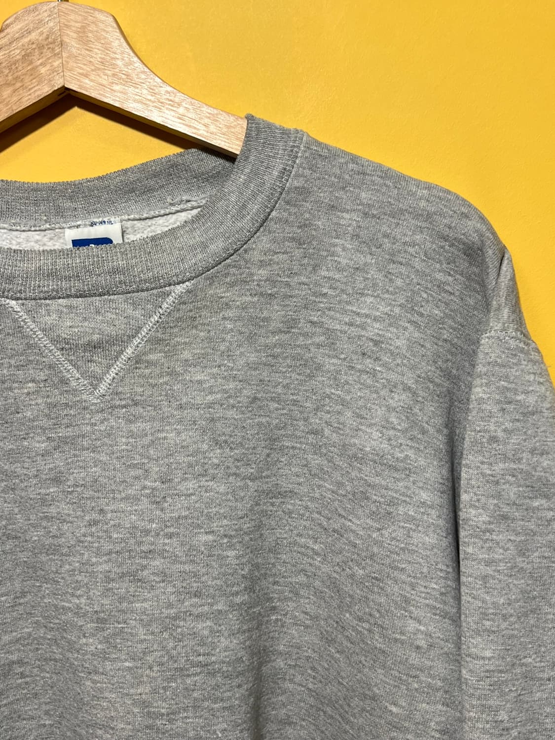90s [M] 러셀 USA 빈티지 맨투맨 그레이 스웻 상품이미지2