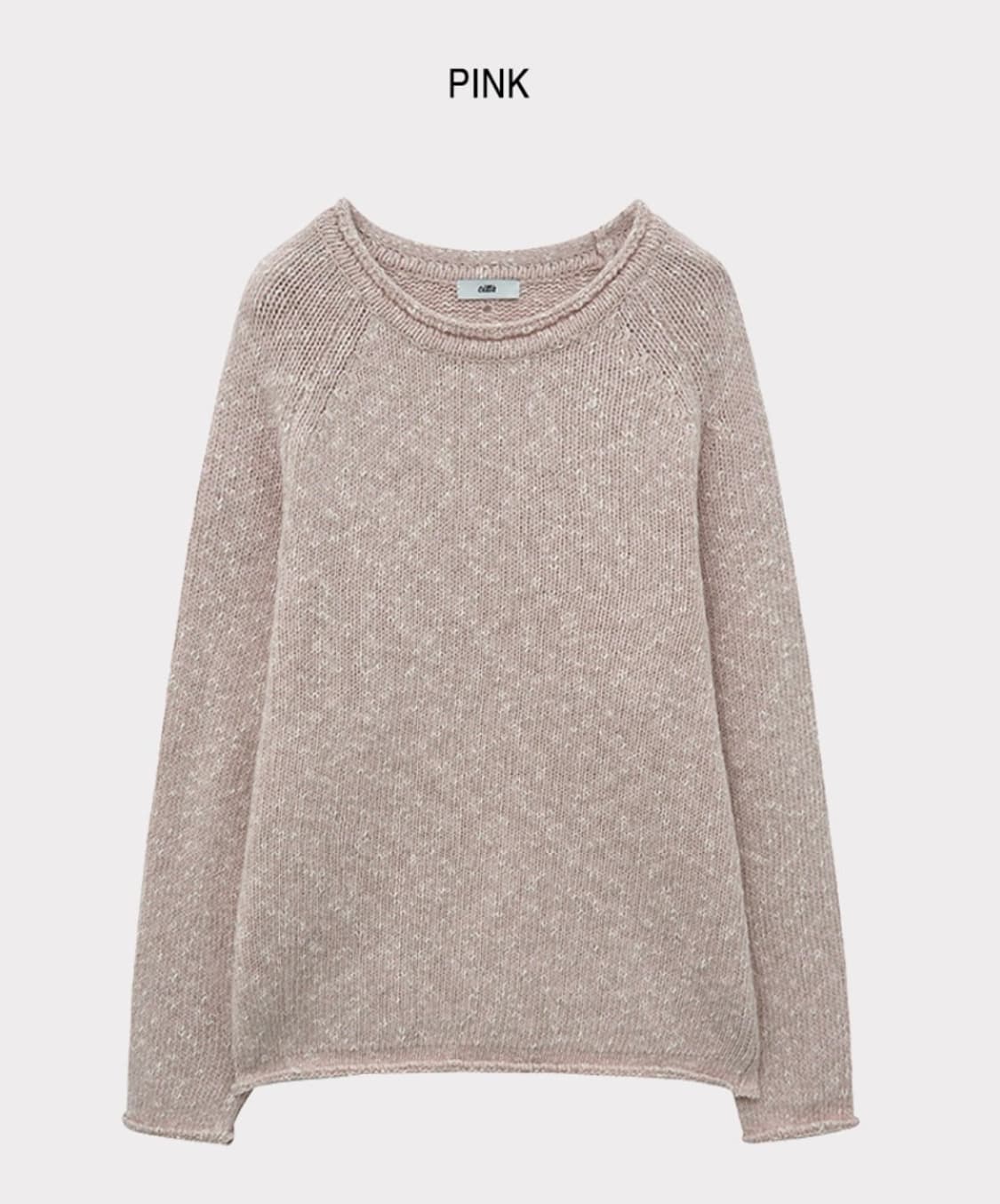 씨타 니트 wool punching loose fit candy knit 상품이미지2