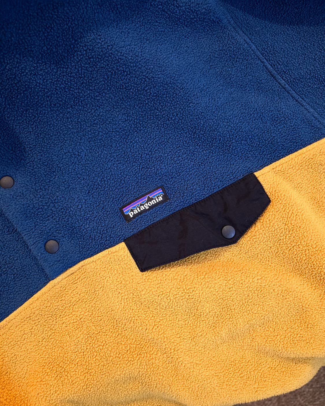 Patagonia Synchilla 블루& 옐로우 (파타고니아 신칠라) 상품이미지2