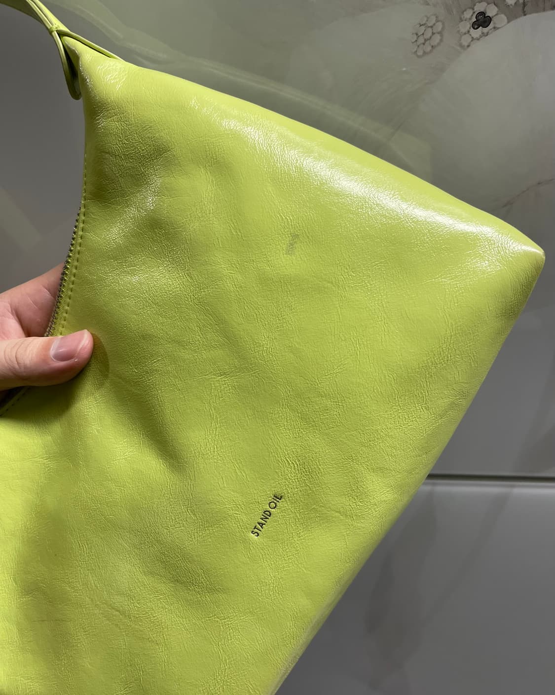 스탠드오일 Plump bag 플럼백 라임 상품이미지4