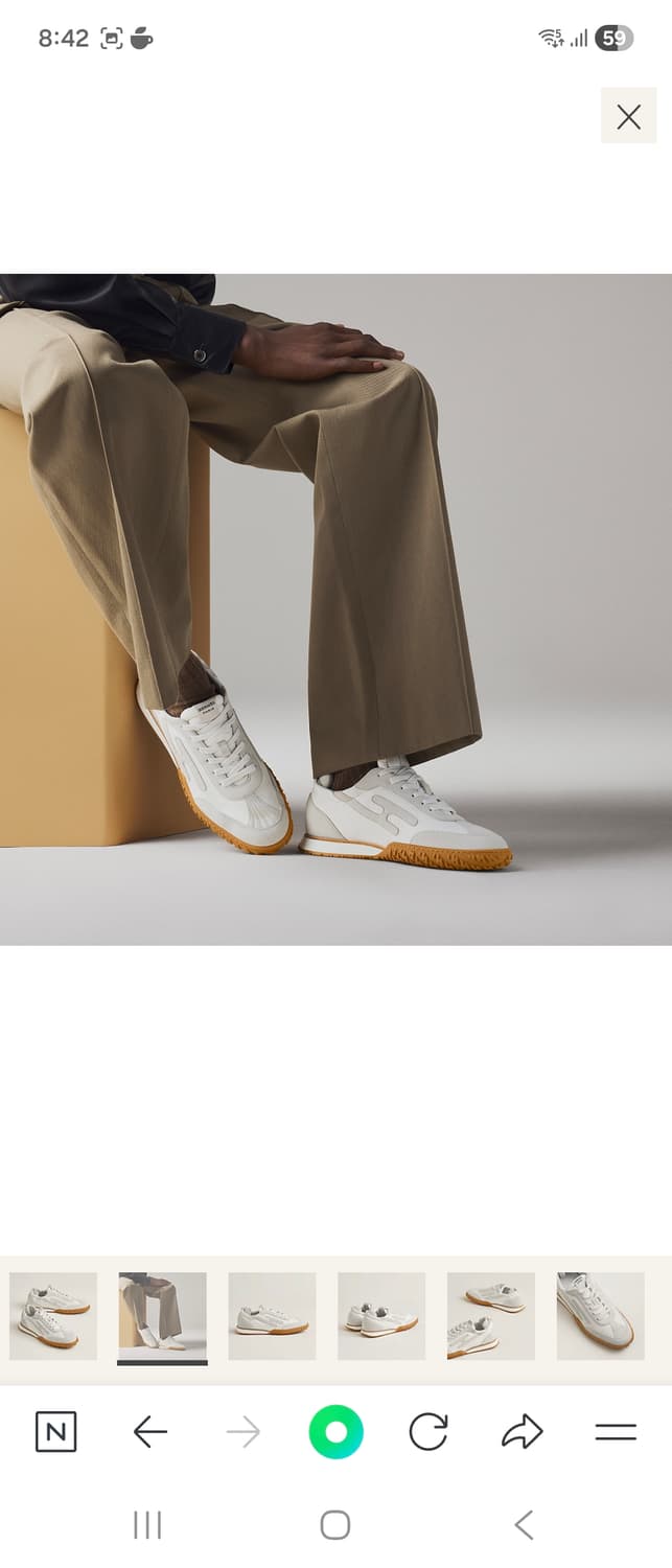 (새상품) 에르메스 제트 스니커즈 41.5 상품이미지2