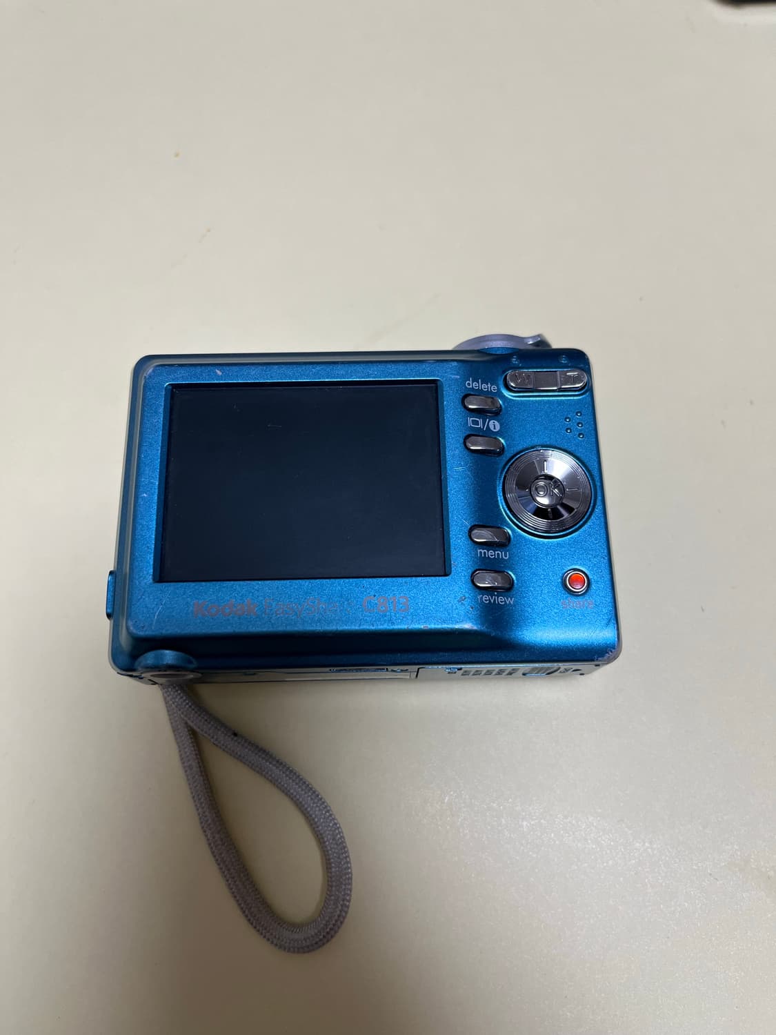 코닥 c813  청량한 블루 빈티지 디카 카메라 상품이미지2