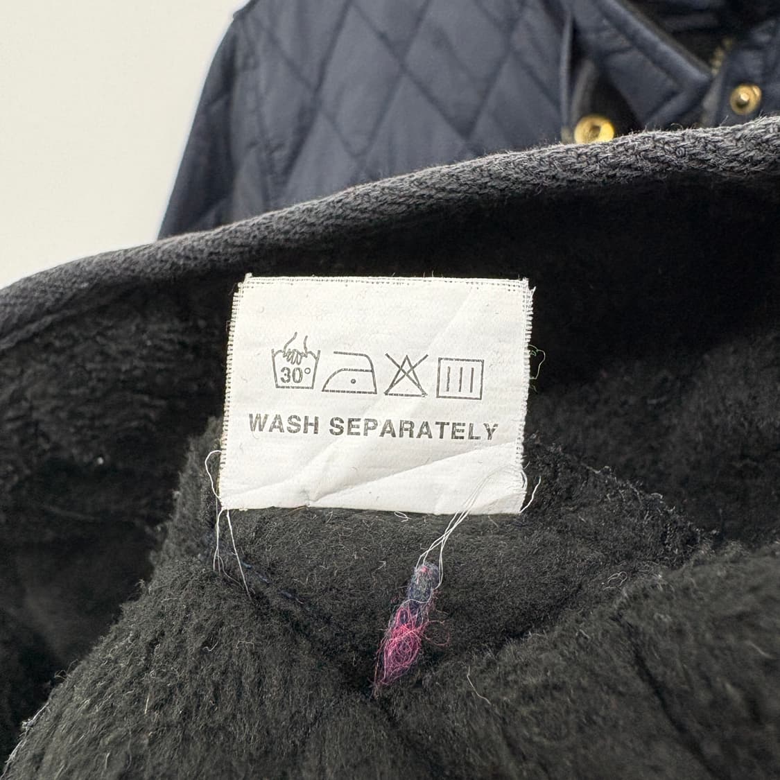 바버 인터내셔널 퀼팅 자켓 블랙 남성 L 상품이미지7