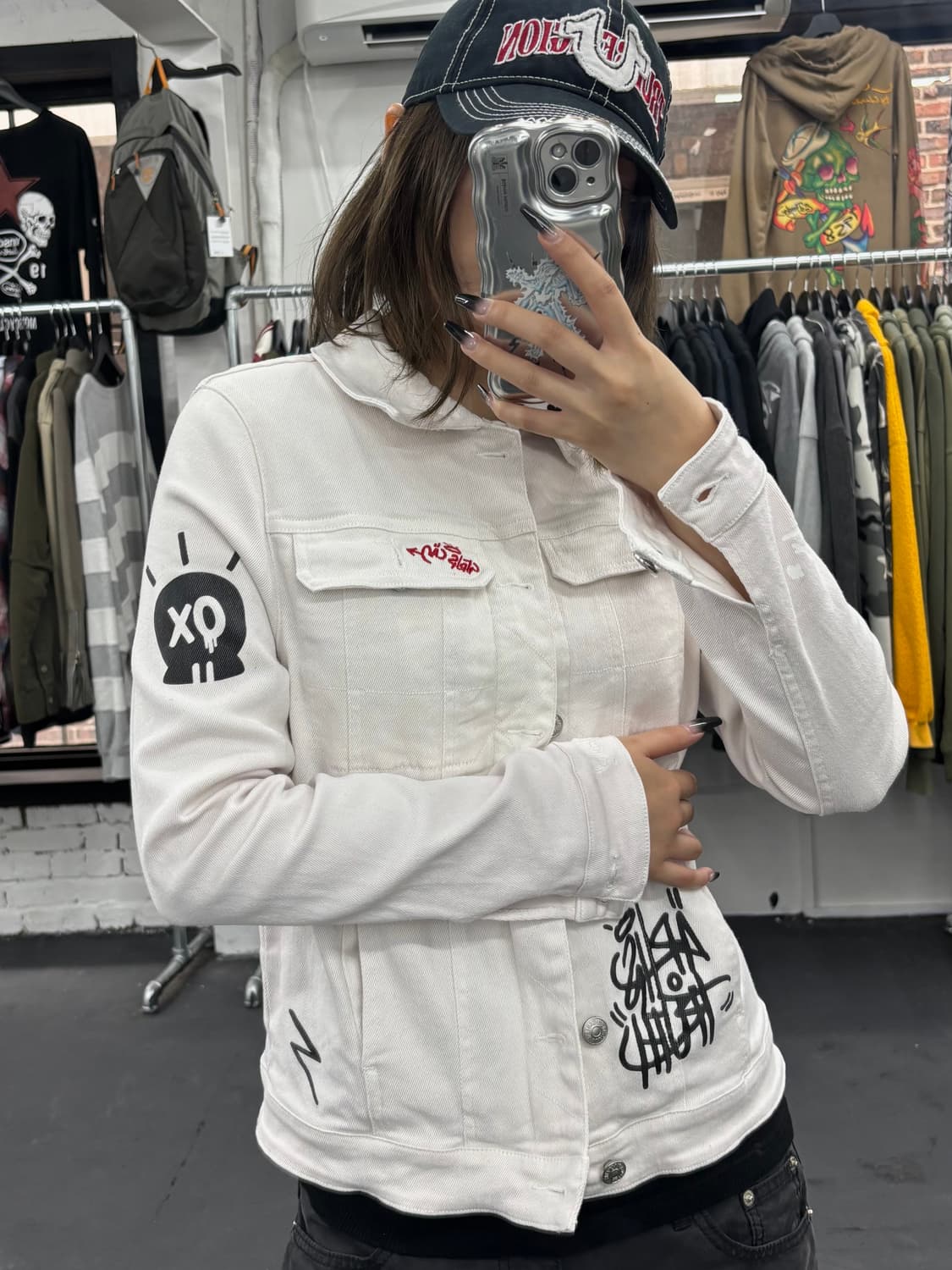쟈딕앤볼테르 그래피티 데님자켓 상품이미지1