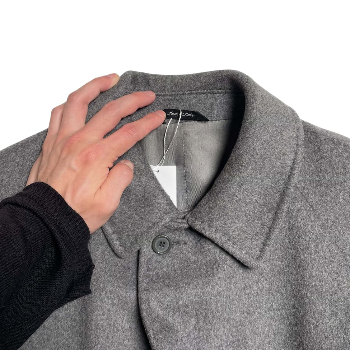 90's 알렉산더 맥퀸 울 캐시미어 코트 (italy)   상품이미지6