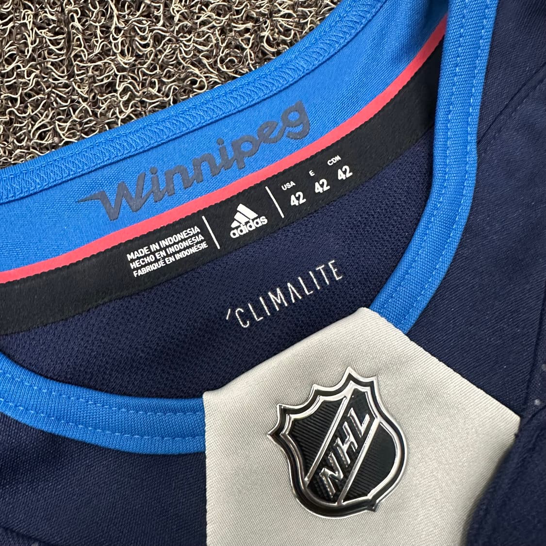 아디다스 NHL Winnipeg 하키 져지 S-M 상품이미지3