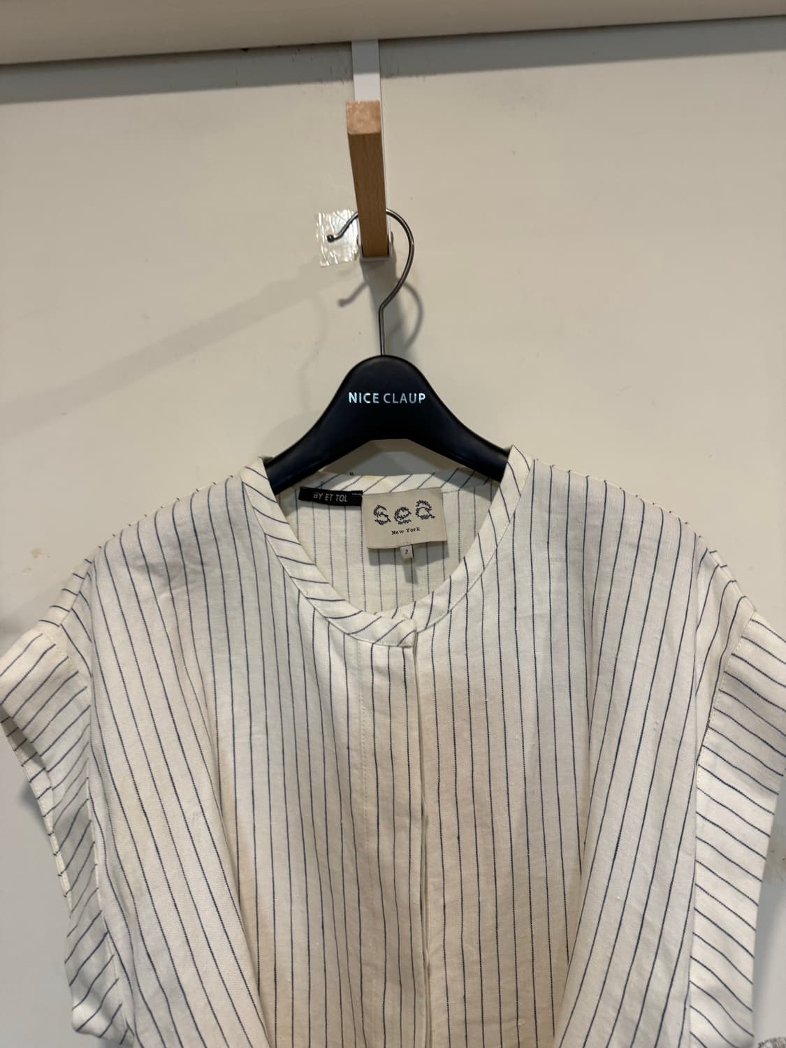 sea newyork 씨뉴욕 린넨 블라우스 상품이미지6
