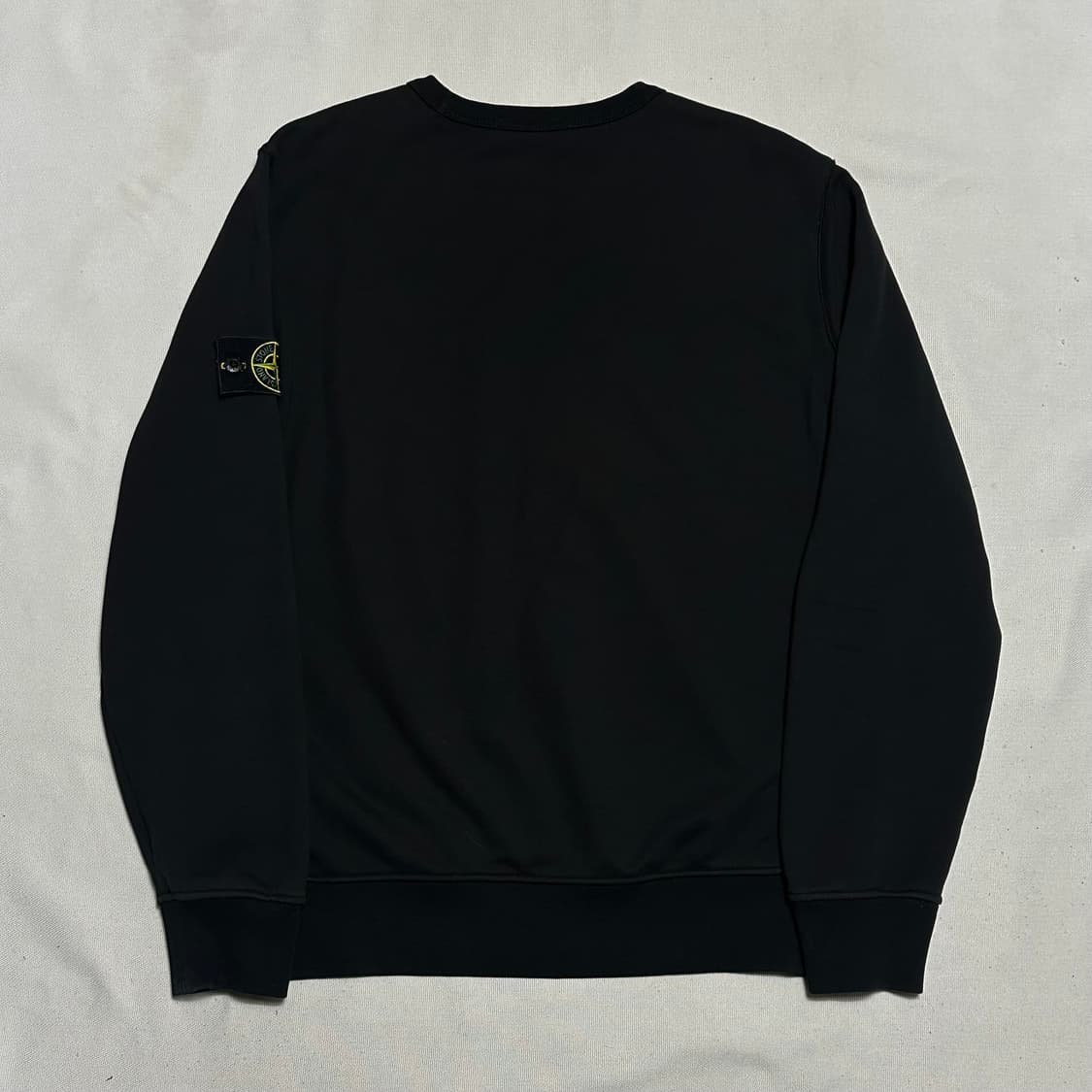 L 스톤 아일랜드 블랙 맨투맨 상품이미지3