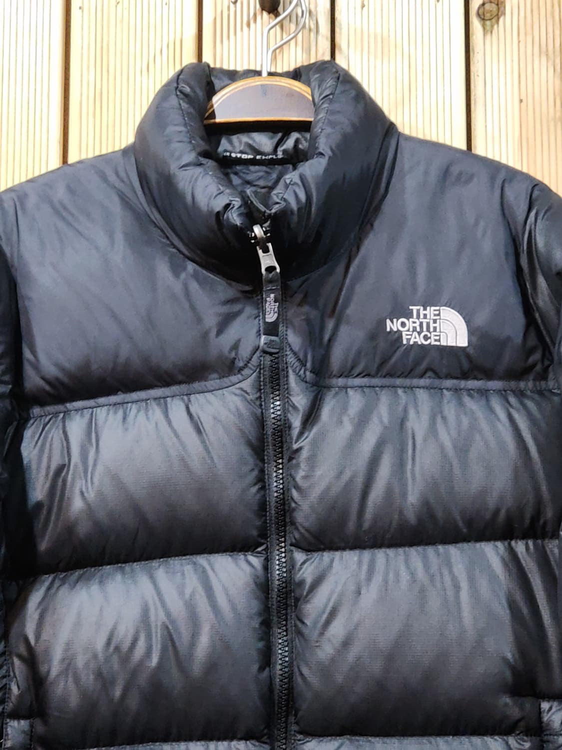 (M) 노스페이스 눕시패딩 점퍼 블랙 거위털 700 구스다운 자켓  상품이미지2