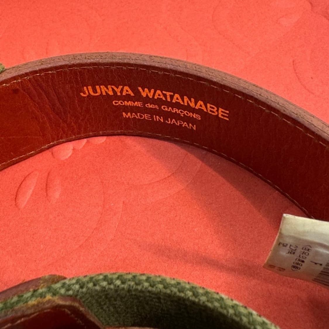 JUNYA WATANABE 준야 와타나베 벨트 상품이미지4