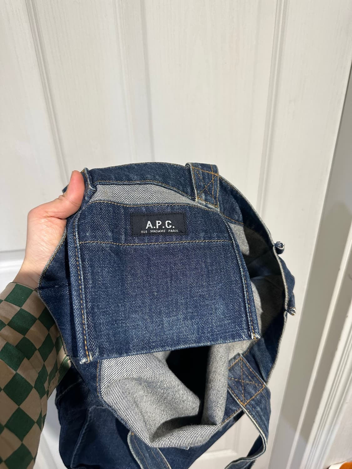 A.P.C 아페쎄 데님 에코백 상품이미지2