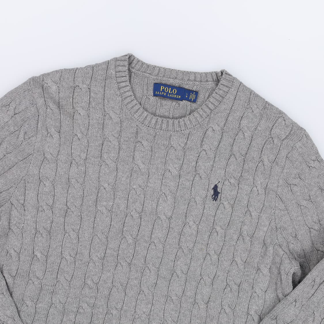 L 신형 폴로 랄프로렌 케이블 니트 스웨터 4202 상품이미지3