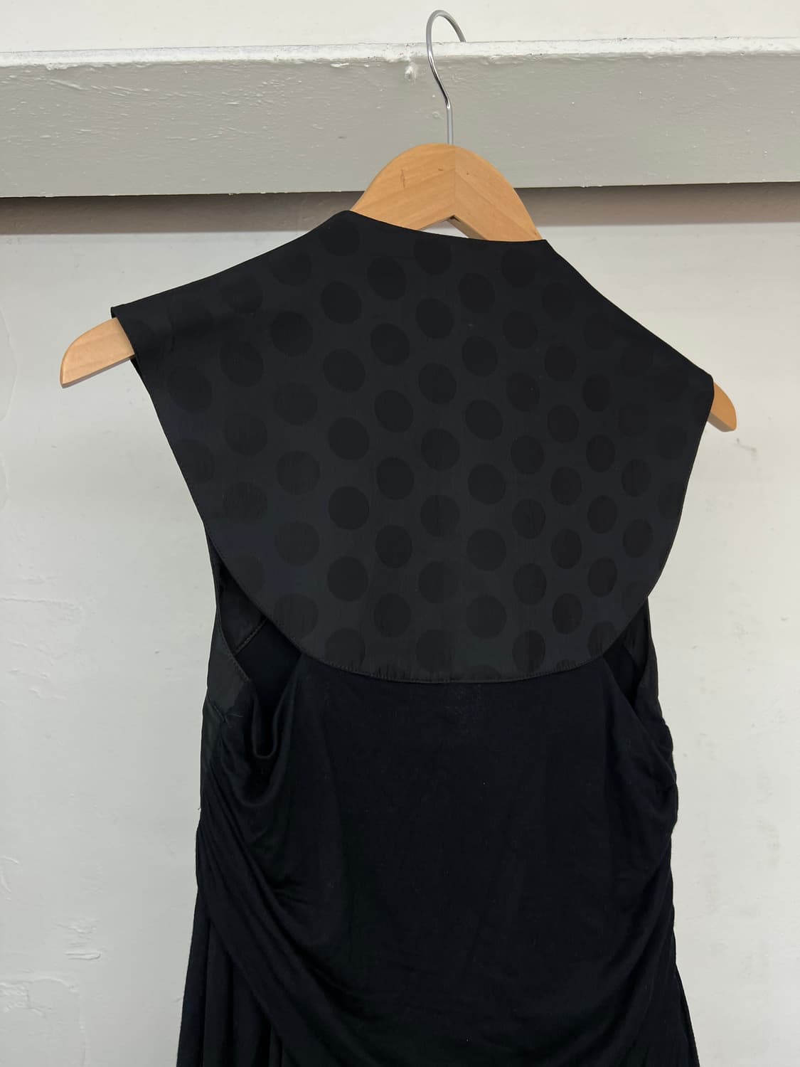 2006 지방시 리카르도 티시 도트 드레이프 탑  상품이미지6