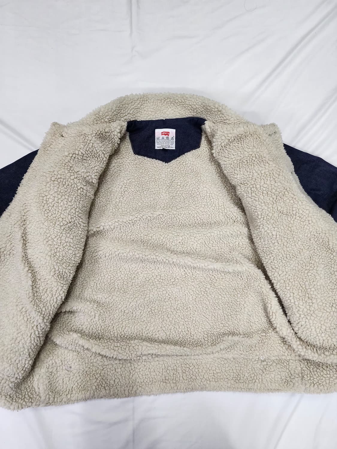 리바이스 뽀글이 데님 무스탕 자켓 상품이미지7