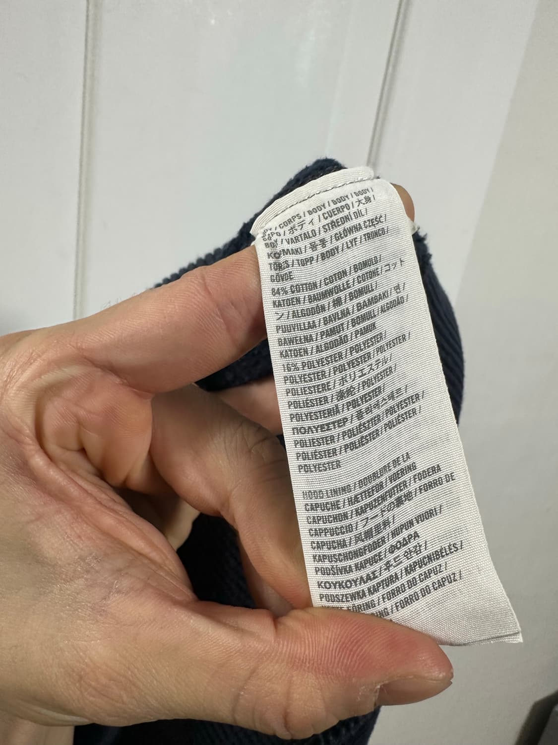 아베크롬비 로고 후드집업 상품이미지4