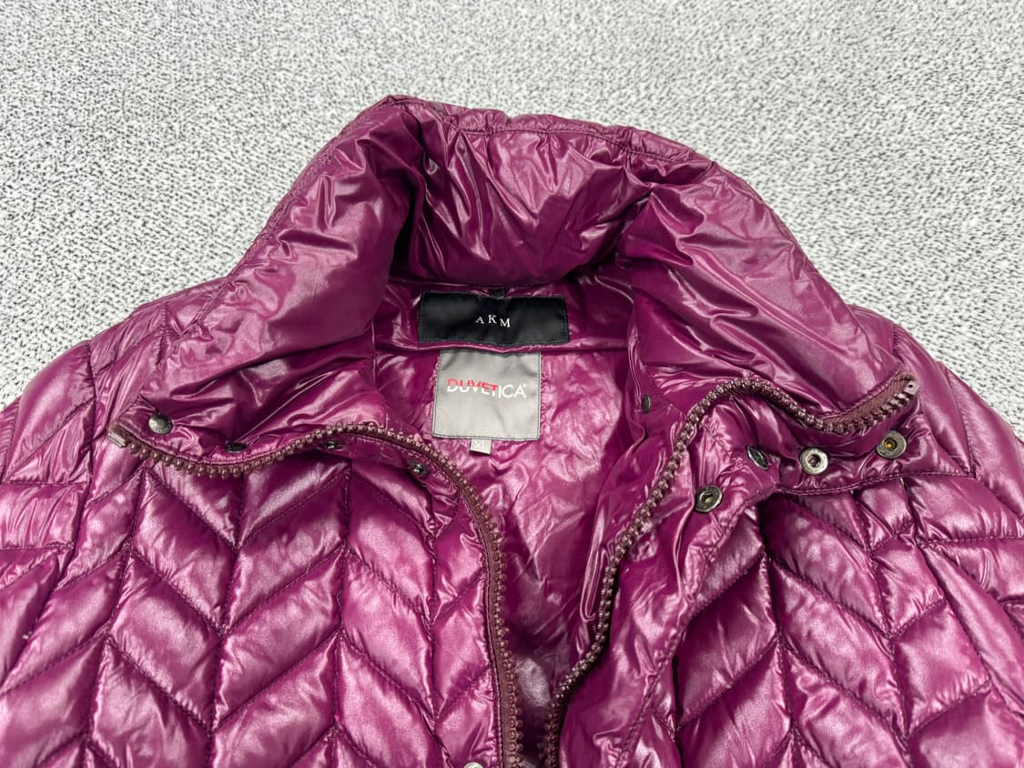 AKM x DUVETICA 콜라보 헤링본 스티치 다운자켓 상품이미지4