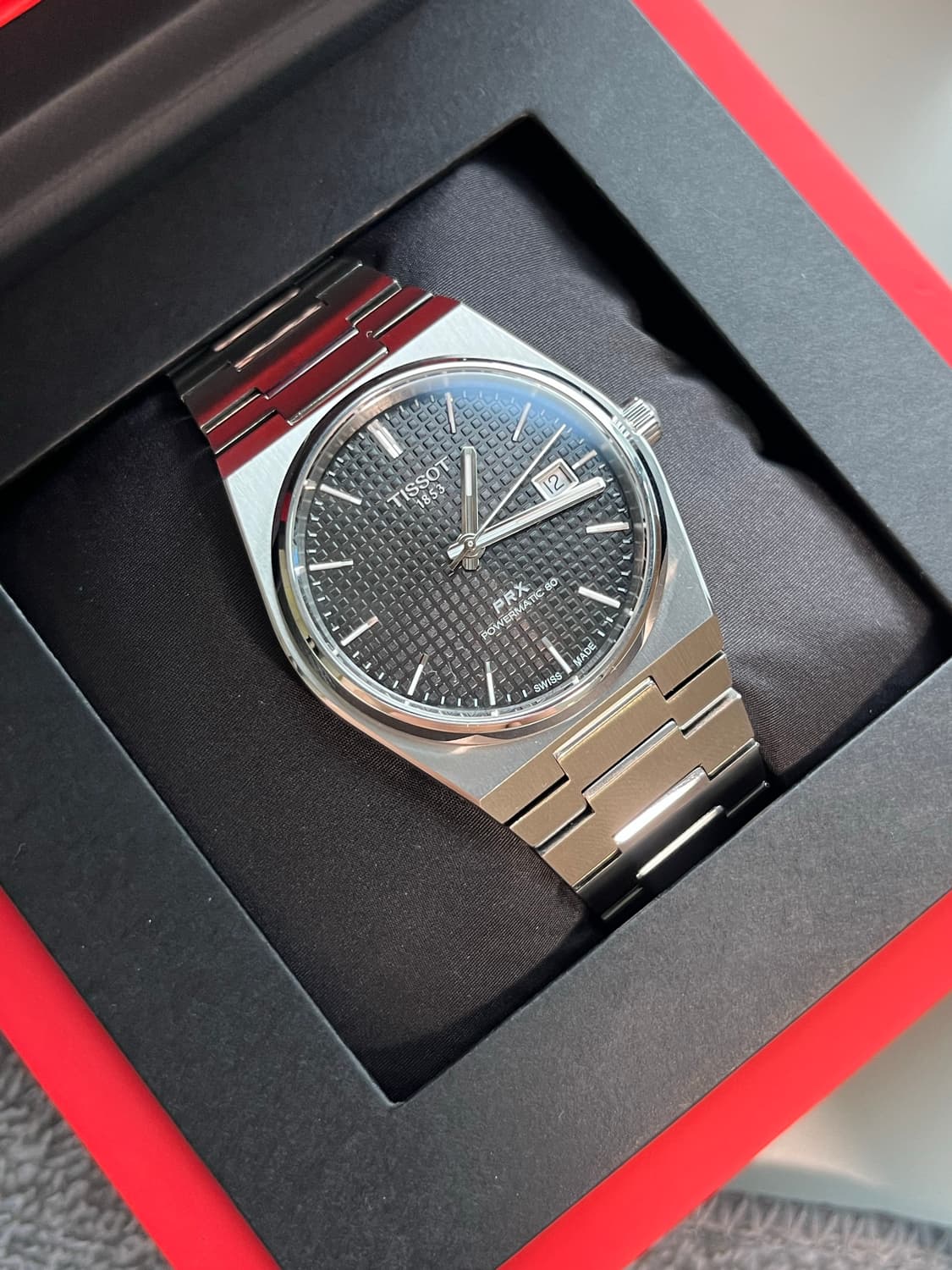 티쏘 prx 오토매틱(파워매틱 80) 40mm 풀구성 민트급 상품이미지3