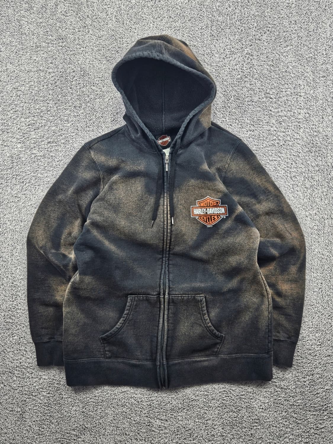 할리데이비슨 다잉워시드 커스텀 스웻 후드집업 ( L ) / 11455 상품이미지2