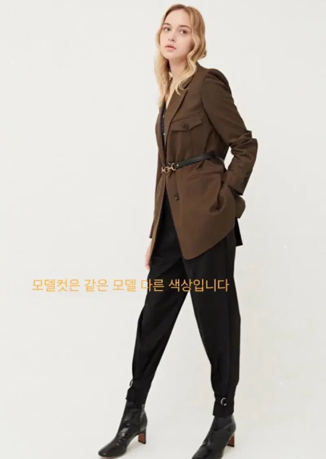 마쥬 카키 자켓(55정도)(택있음) 상품이미지7