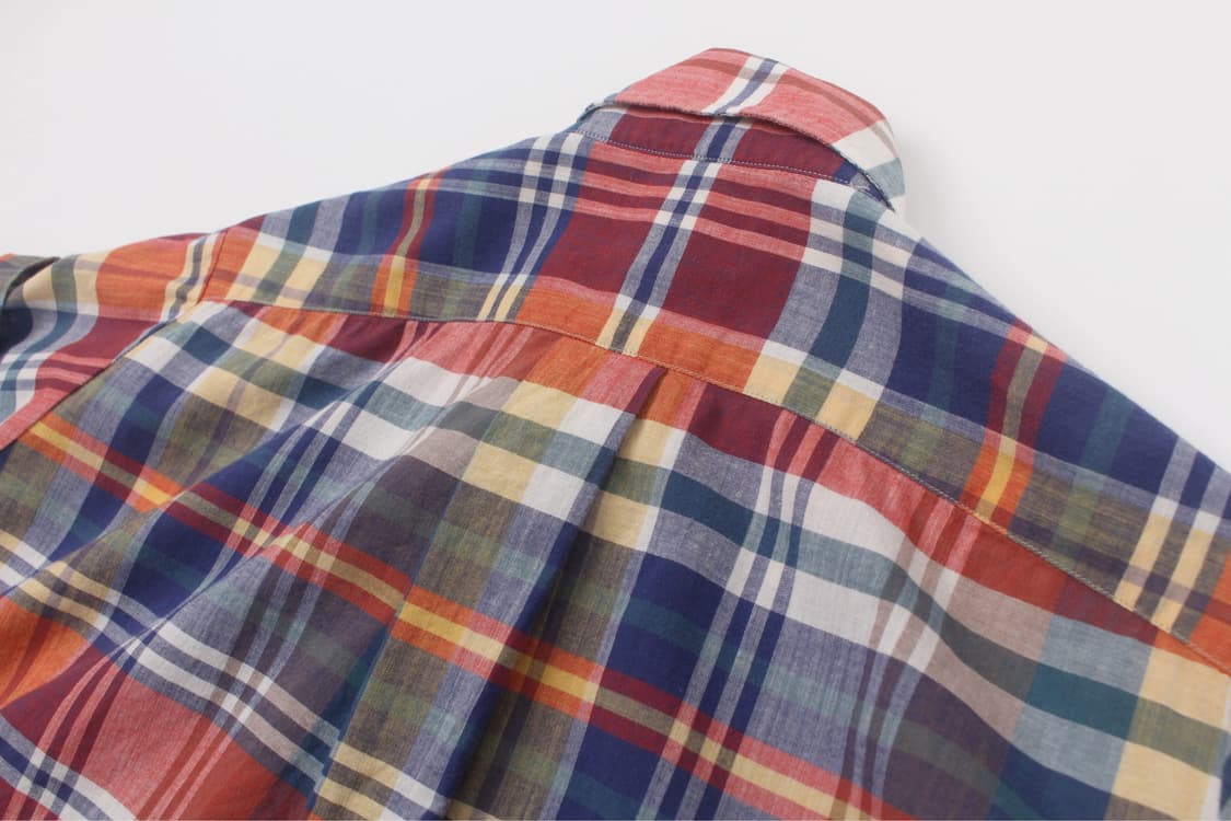 GYMPHLEX Madras Check Shirt 상품이미지9