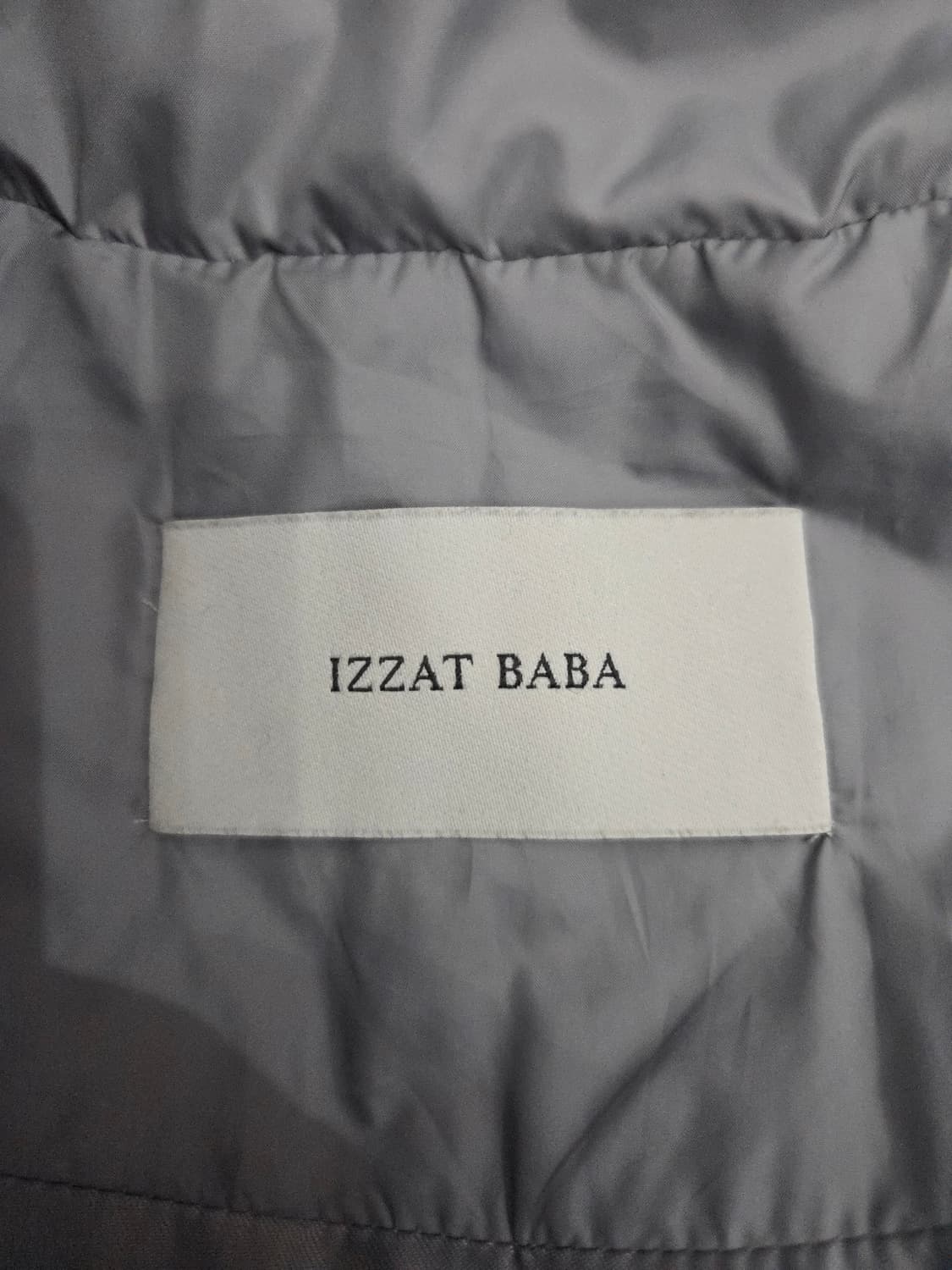 IZZAT BABA 아이잗바바 거위털 후드 롱패딩 상품이미지7