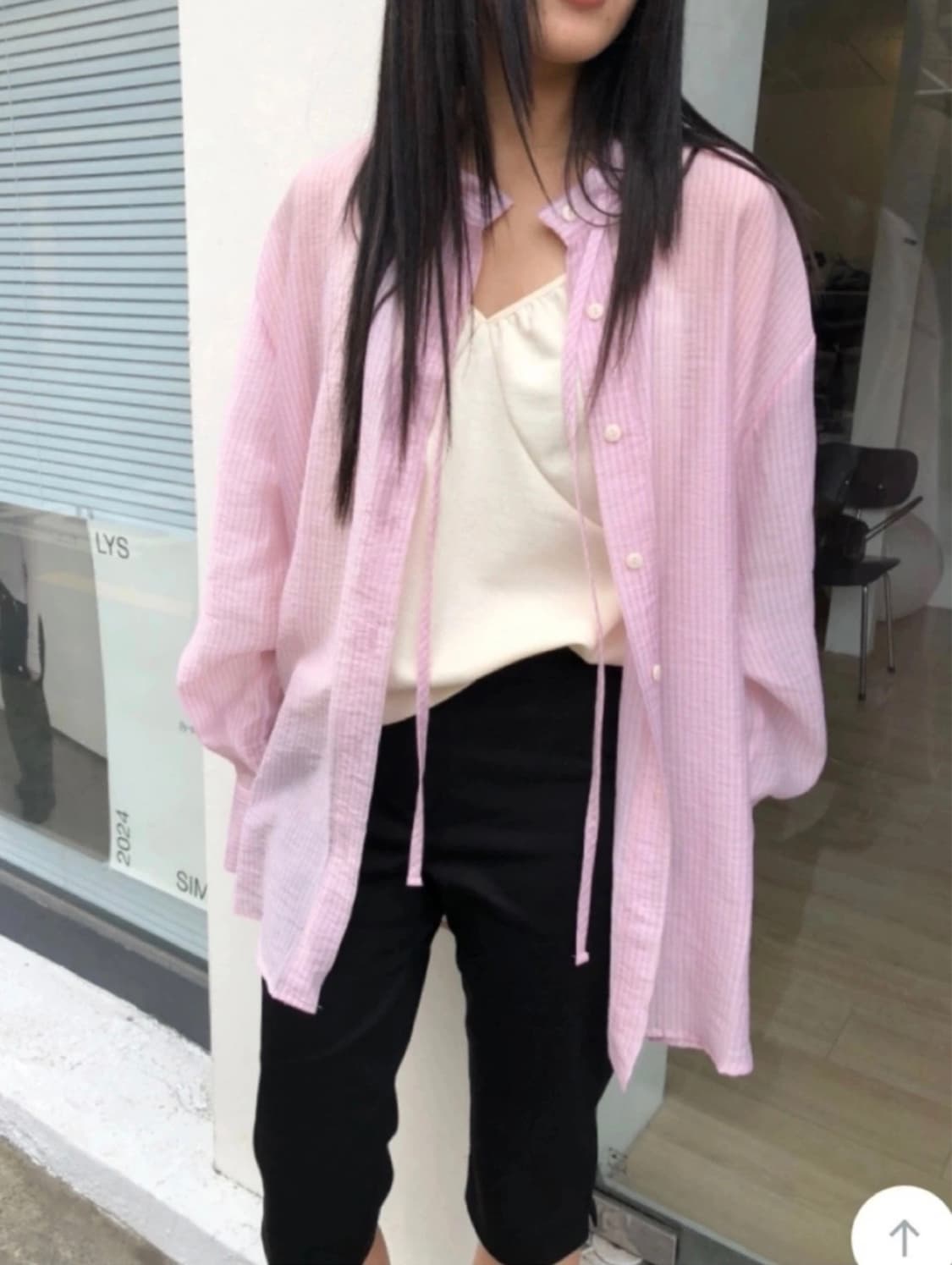 리스 lys 스트라이프 썸머 블라우스 상품이미지2