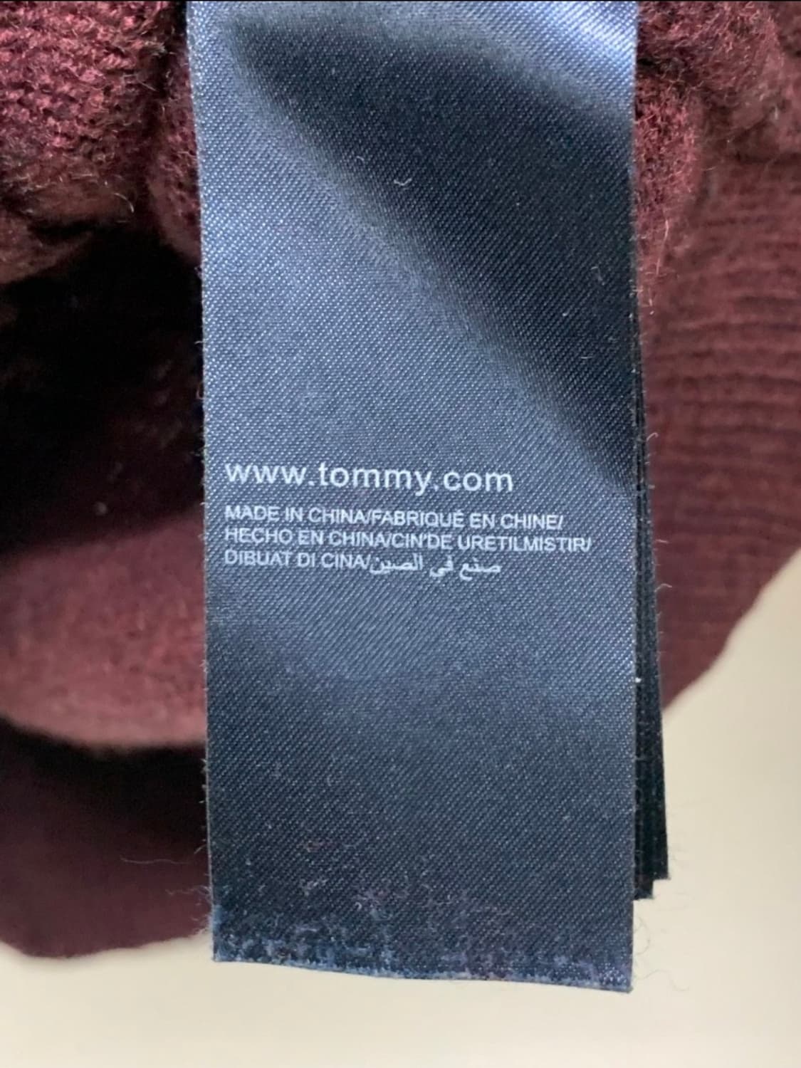 TOMMY HILFIGER 로고 울 니트 상품이미지6