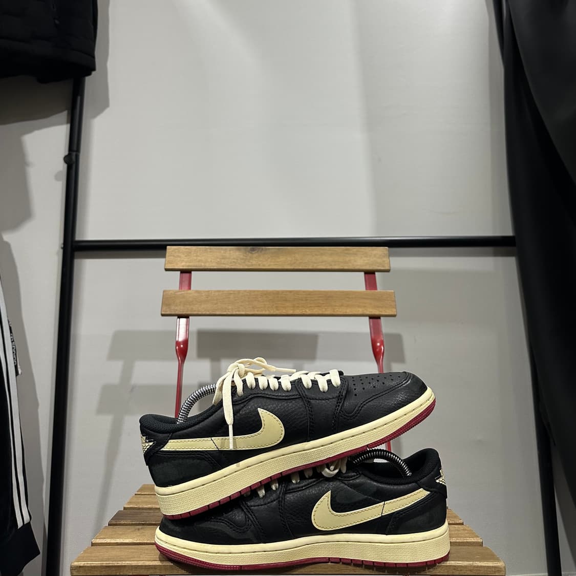 250) 나이키 운동화 남녀공용 조던 1 x 나이젤 실베스터 레트로 상품이미지7