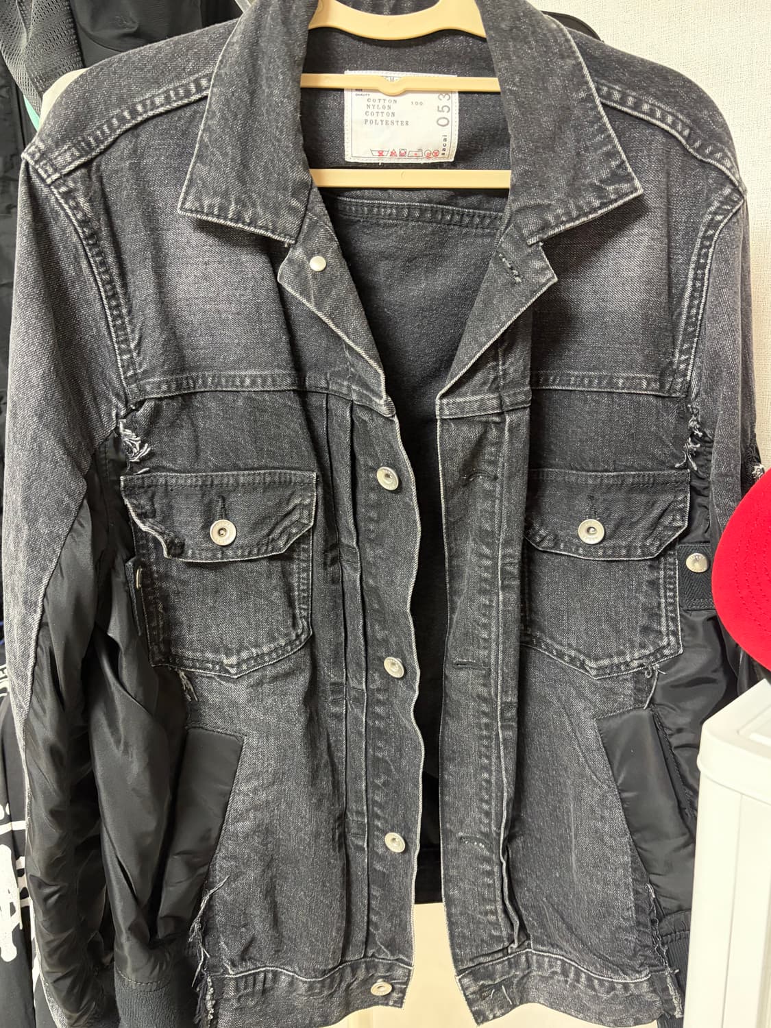 [1] 사카이 데님 MA-1 자켓 상품이미지2