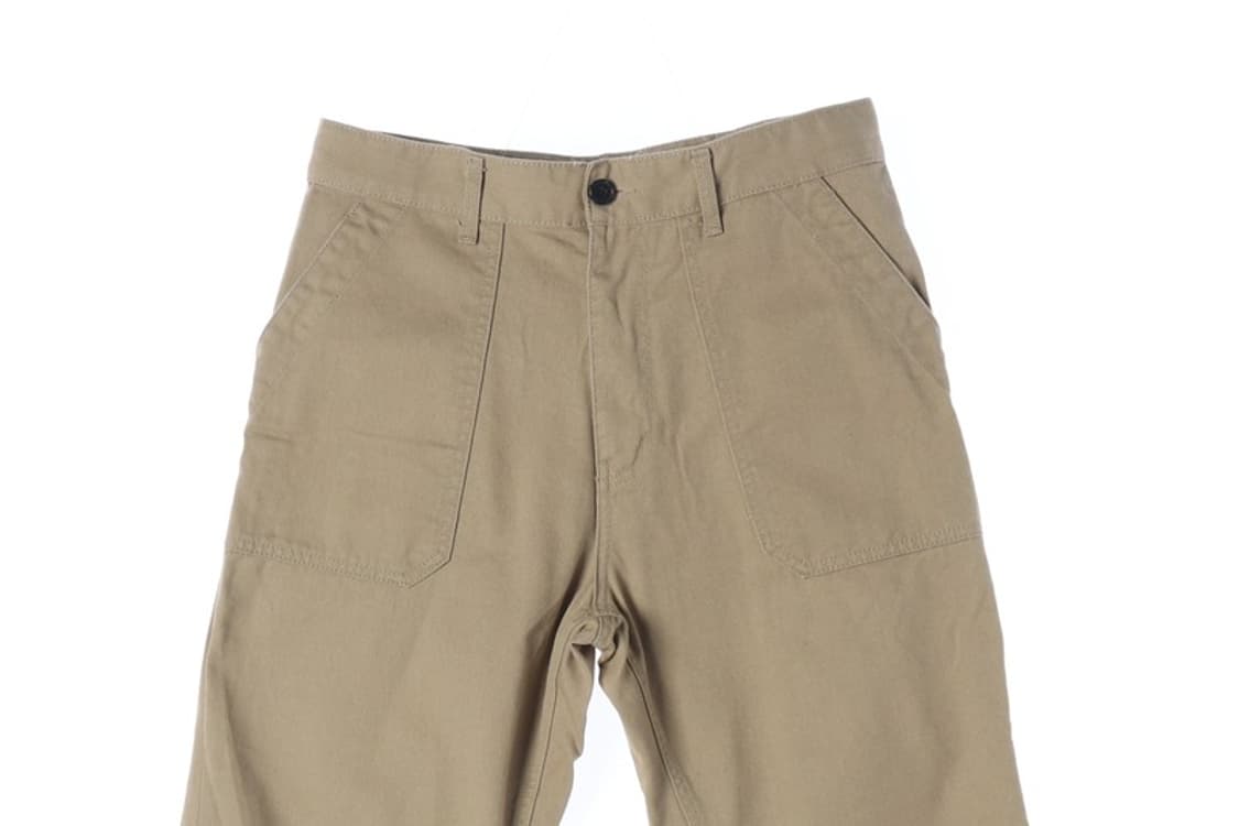 유니폼브릿지 코튼 퍼티그 팬츠 베이지 L 상품이미지3