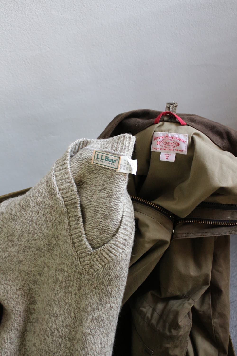 90s 엘엘빈 니트 베스트 상품이미지1