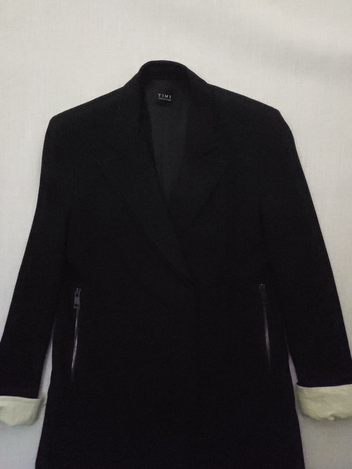 TIME 타임 블랙 코트 s 상품이미지2